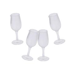 4 Pi&egrave;ces Coupe Goblet Verre