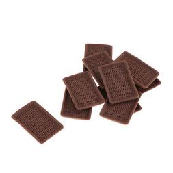 10 Pi&egrave;ces 1/6 Maison Poup&eacute;e Miniature Assiette Plat Platea