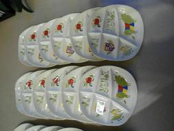 12 assiettes  faience Salins France  Pommard Bourgogne servi