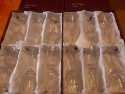 12 VERRES CRISTAL A EAU