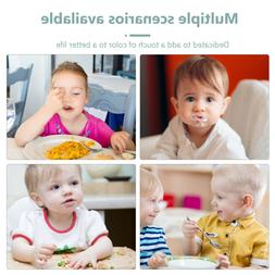 En Silicone Assiettes &agrave; D&icirc;ner Enfants Plats &agrave; D&icirc;ner Assi