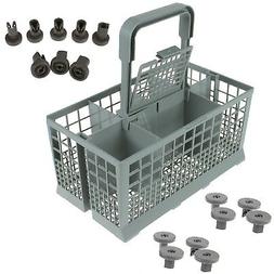 240mm Lave-Vaisselle Couverts Panier + 8 Inf&eacute;rieur Roues + 