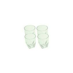 4 VERRES A EAU alciumpeche