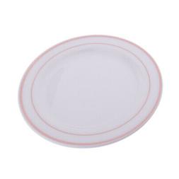 En Plastique Jetable Assiettes Ronde Plat 225mm