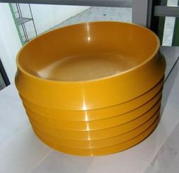 6 ASSIETTES DE CAMPING - PLASTIQUE - 