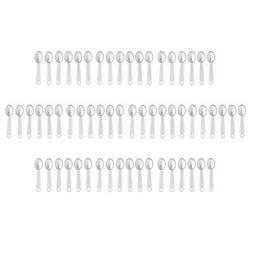 60pieces 1/12 Dollhouse Miniature 2.2cm Alliage Cuill&egrave;res S