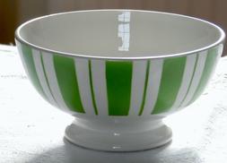 Ancien BOL sur pi&eacute;douche fa&iuml;ence BADONVILLER Fenal d&eacute;cor 