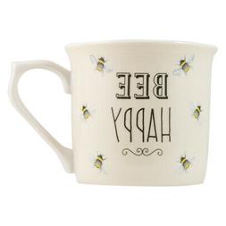 Co.abeille Joyeux Tasse, Cr&egrave;me Amusant Bumblebee Color&eacute; Ta