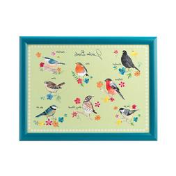 Co.jardin Oiseaux Plateau Portion Amorti Th&eacute; Travail Platea