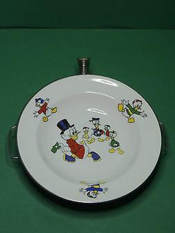 Assiette Picsou Uncle Scrooge Baby Warming plate Vintage Hol