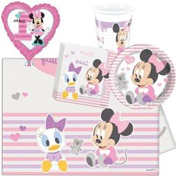 B&eacute;b&eacute; Minnie Mouse Anniversaire F&ecirc;te Vaisselle, D&eacute;coratio