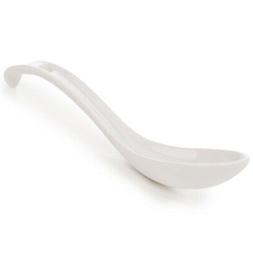 Blanc Japonais Ramen & C&eacute;ramique Cuill&egrave;re &agrave; Soupe