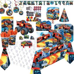 Blaze Et Monster Machines F&ecirc;te Vaisselle, D&eacute;corations Et B
