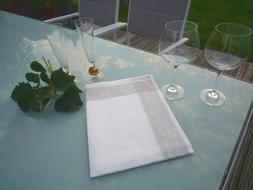 chiffon pour vaisselle toile jacquard 50x70 cm