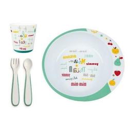 TIGEX Coffret Vaisselle Micro-ondes Miam-Miam