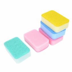 Multicolore Gommage &eacute;ponge De Lot De 5