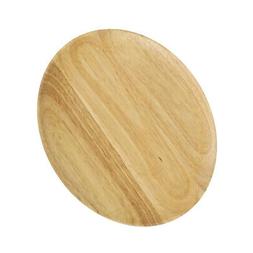 En Bois Rond Dessert Noix P&acirc;tisserie Assiette De Service Pl