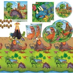 Dinosaure Jungle F&ecirc;te Fournitures Vaisselle, Ballons, D&eacute;co