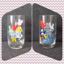 Disney Verre Disneyland Paris transparent Mickey Mouse Pluto