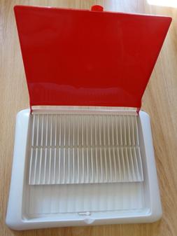 Plastique Couvercle Rouge 47x37 Cm _ Occasion