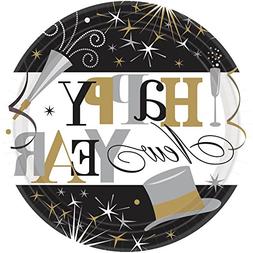 Amscan 60 Count Elegant New years Celebration Big Party Pack