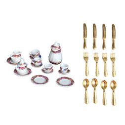 Miniature En Acier Inoxydable 1/12 De Dollhouse