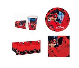 Lunettes Serviettes De Chiffon F&ecirc;te Ladybug Miraculous