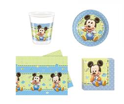 Lunettes Serviettes Chiffon F&ecirc;te Topolino Baby Mickey Souri