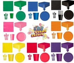 - Plaques/ Tasses/ Serviette/ Nappes/sacs/ballons - 8 Couleu