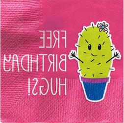 Serviette Selfie Licorne Sir&egrave;ne D Cactus