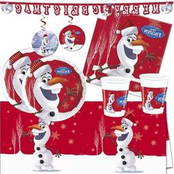 Frozen Olaf No&euml;l F&ecirc;te Fournitures Vaisselle 