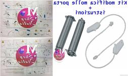 Kit R&eacute;paration Ressorts Porte Lave-Vaisselle Bosch Siemens 
