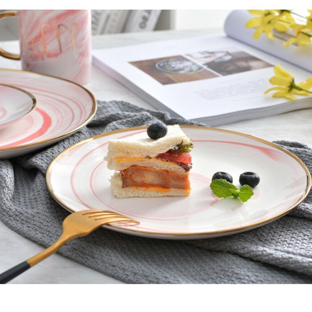 1 plateau de vaisselle en ceramique ronde