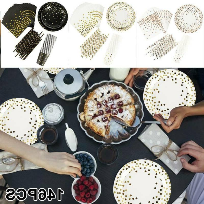 146x vaisselle fete fournitures table tasses en