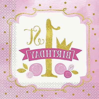 16 x 1st anniversaire rose and or