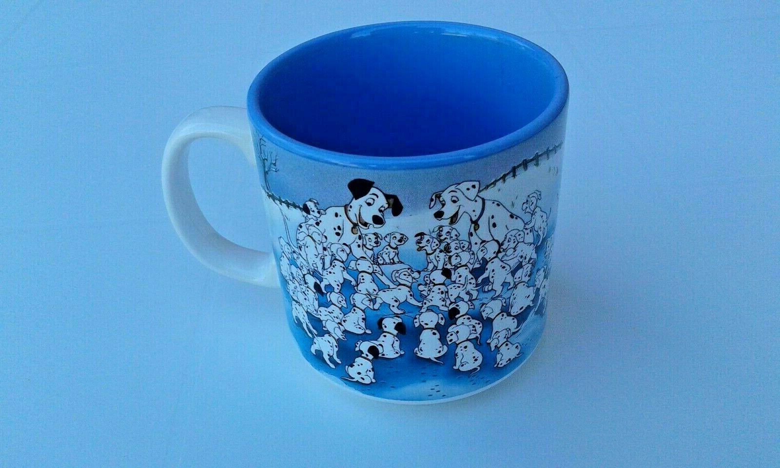 1990s collectible vintage disney mug 101 dalmatiens