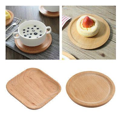 2 pieces bois plaques pour alimentaire vaisselle