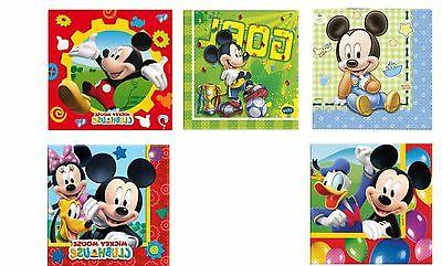 20 fete serviette disney mickey mouse modeles