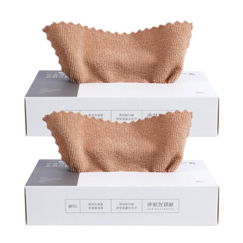 20 pcs reutilisable vaisselle serviette de lavage