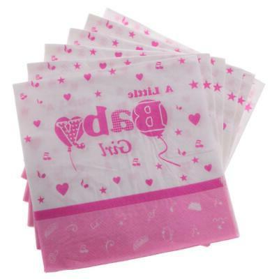 20pcs pack serviettes pour bebe jetables vaisselle