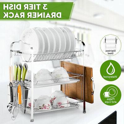 3 couches cuisine egouttoir a vaisselle pour