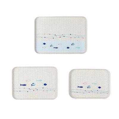 3 pieces hotel plateaux de service rectangle