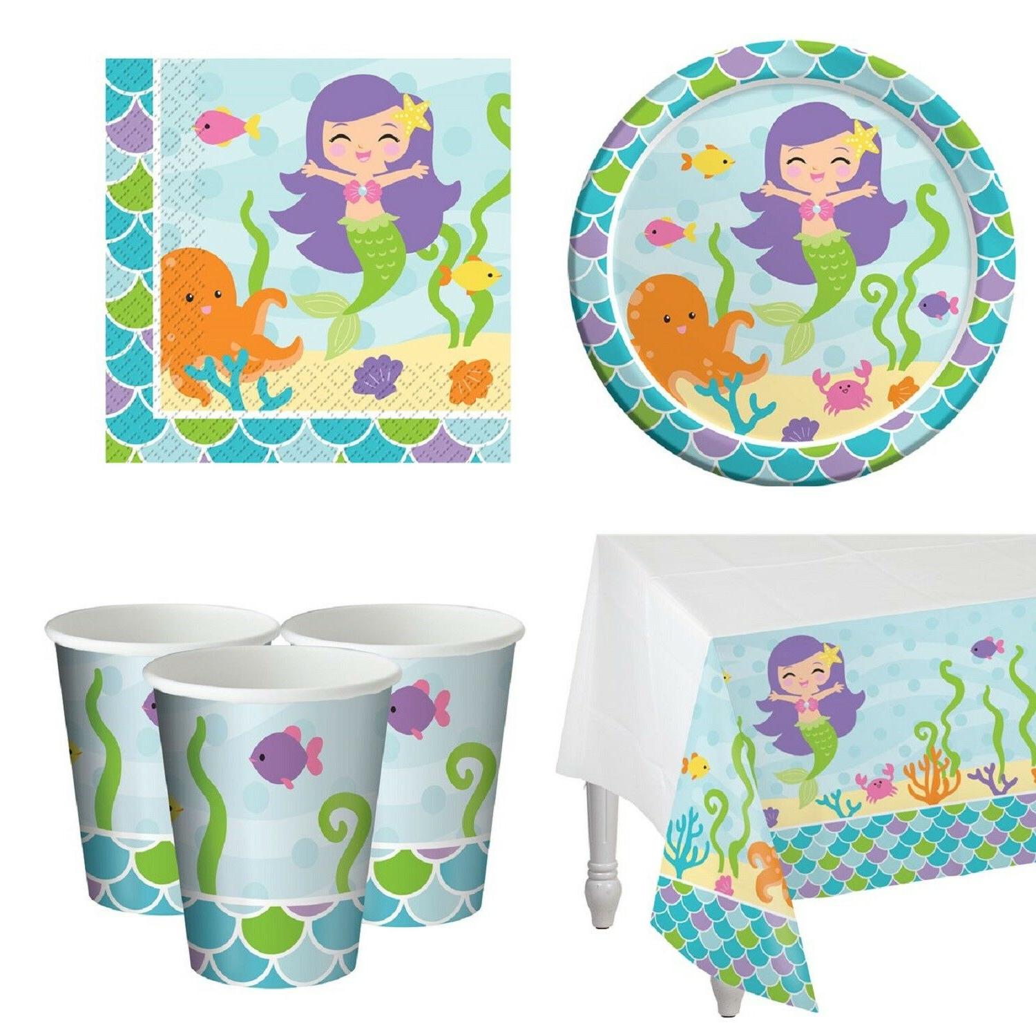 33 piece filles enfants pretty sirene complet