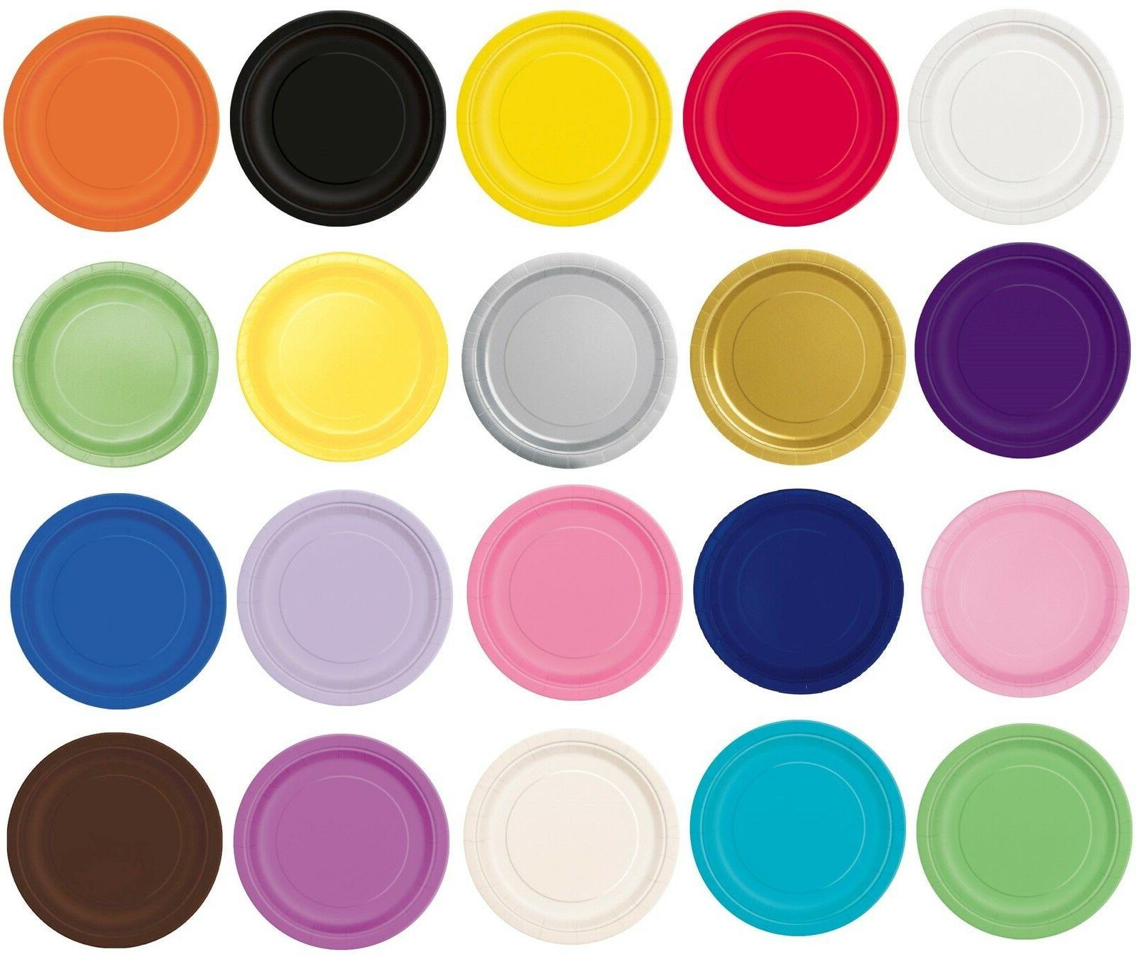 40 6x22 9cm rond papier plaques 22cm