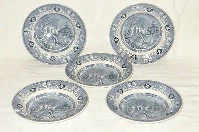 5 vieux soupe assiette yeddo u