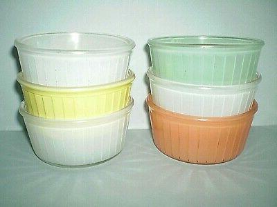 6 anciens ramequins vaisselle vintage 4 huile