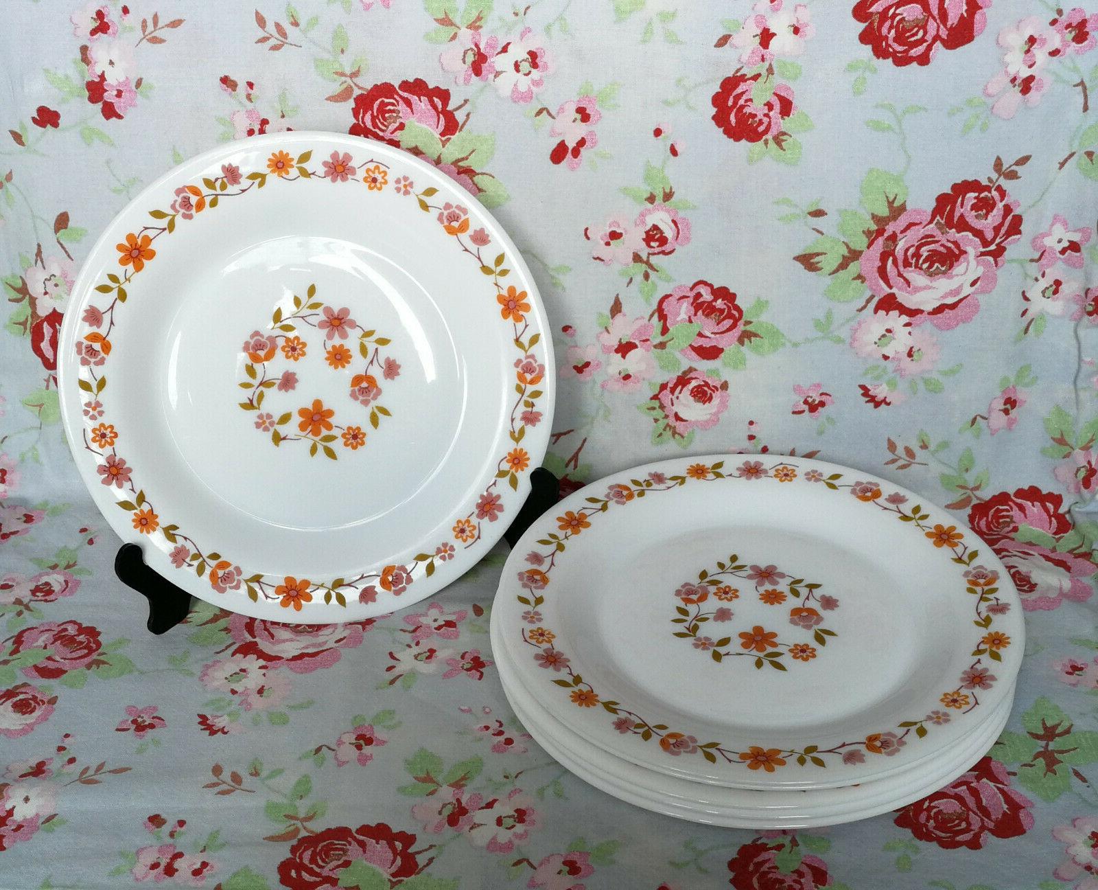 6 ou 12 assiettes dessert scania orange