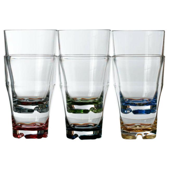 6 verres incassable polycarbonate bateau camping camping
