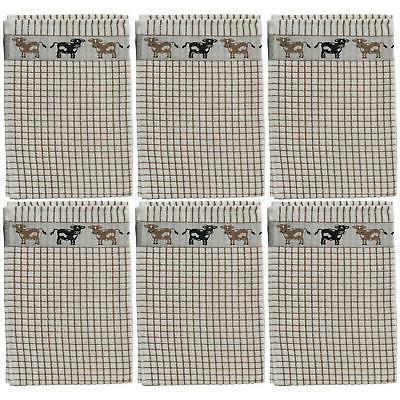 6 x poli dri marron and blanc