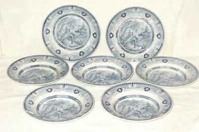 7 vieux soupe assiette yeddo u